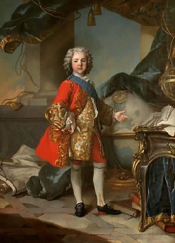 Louis Tocque Dauphin fils de Louis XV china oil painting image